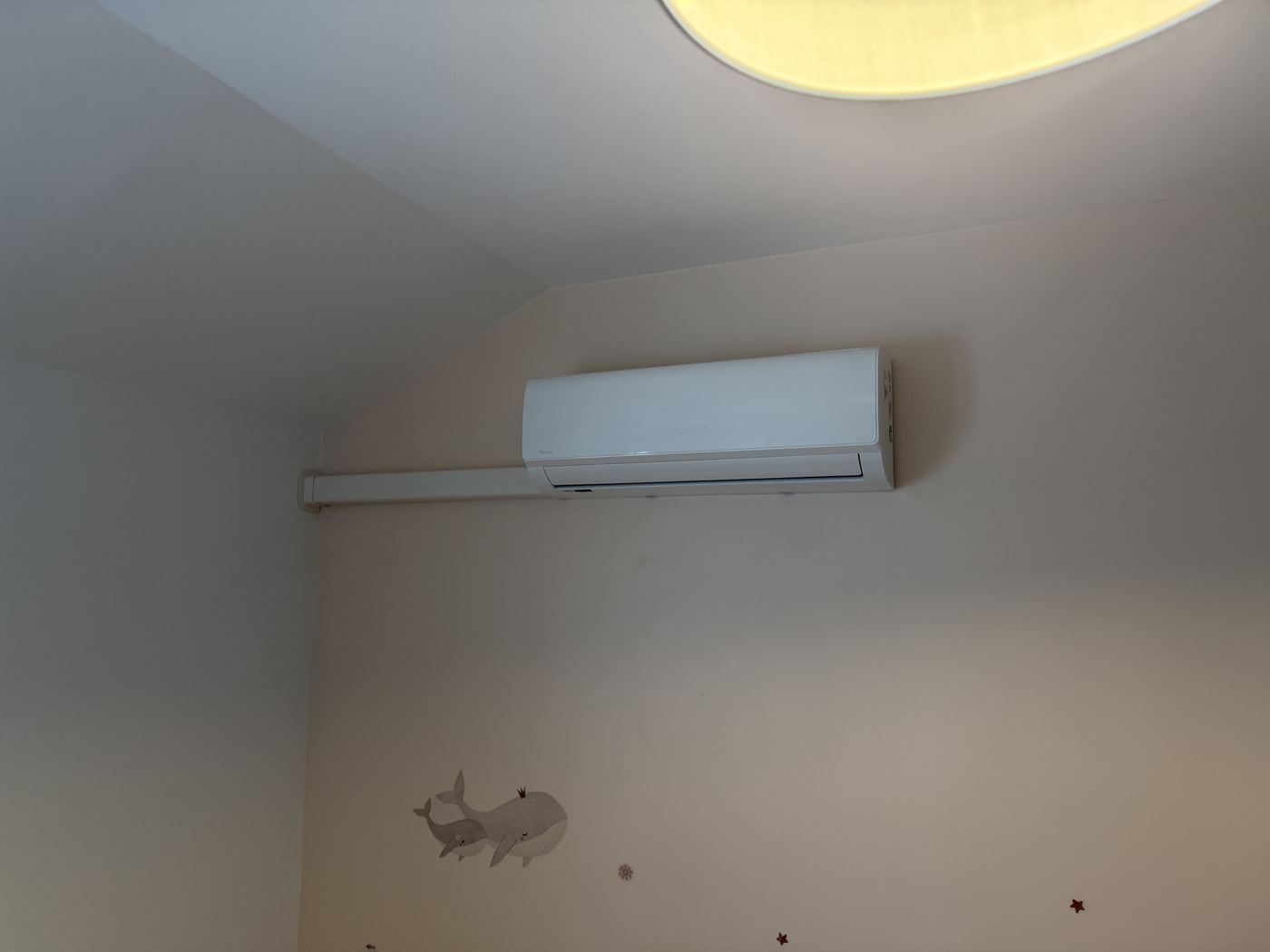 Climatisation Airwell dans une chambre d'enfant